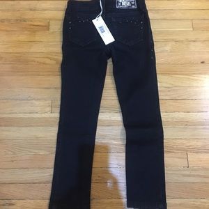 Diesel kids studded black jeans
